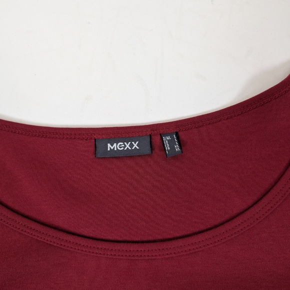 Mexx Long Sleeve Top Bell Sleeve Scoop Neck - Picture 3 of 10